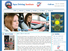 Tablet Screenshot of iqradrivingschool.com